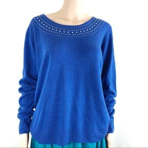 Carolyn Taylor XL Sweater with Scarf